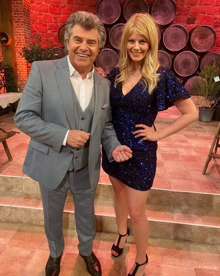 Heute Abend ist Melanie Payer in der Sendung Schlagerspaß mit Andy Borg dabei.