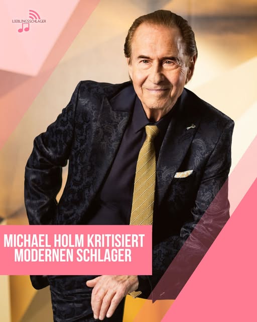 Michael Holm kritisiert modernen Schlager
