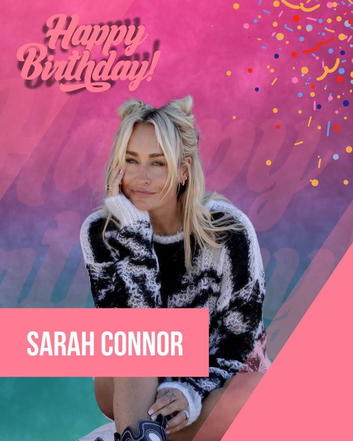 Wir von Lieblingsschlager wünschen Sarah Connor alles Gute zum Geburtstag. Sie wird heute 45 Jahre alt. Gratuliert Ihr gerne hier.🎉