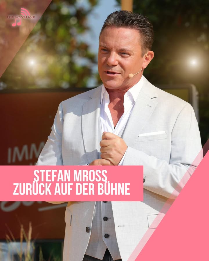 Stefan Mross zurück auf der Bühne: Comeback bei „Immer wieder sonntags“ nach schwerem VerlustDer Schlagerstar meldet sich emotional zurück