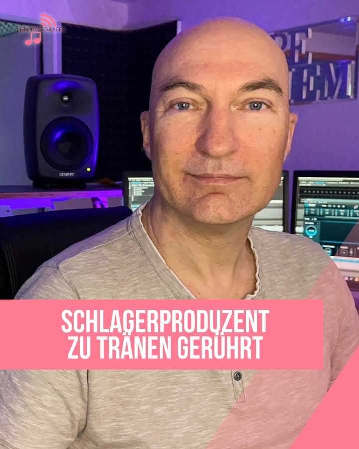 Was für ein Moment – Gänsehaut pur. Jörg Lamster, erfolgreicher Musikproduzent und kreativer Kopf hinter zahllosen Schlagersongs, hat kürzlich auf