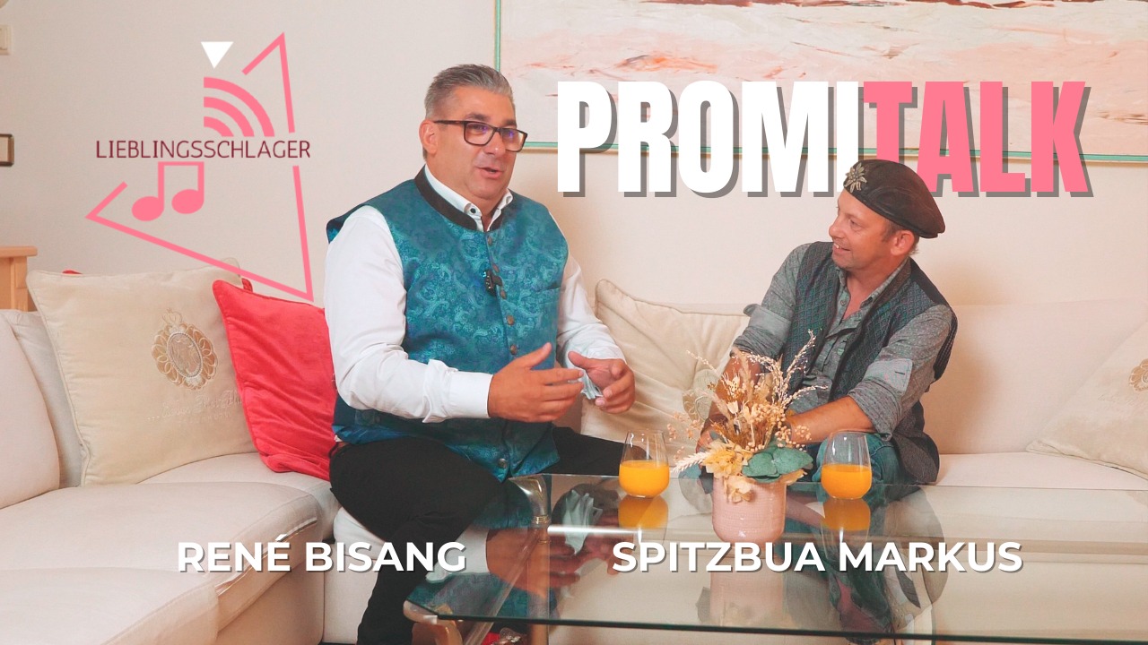 ✨ Lieblingsschlager Promi Talk ✨ Spitzbua Markus begrüßt heute René Bisang im Interview. 🎤 Gesendet wird direkt aus dem wunderschönen