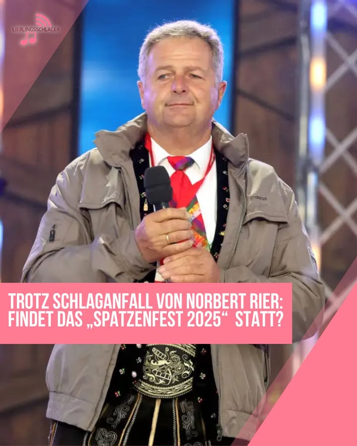 Trotz Schlaganfall von Norbert Rier: Findet das „Spatzenfest 2025“ wie geplant statt? Große Sorge um Norbert Rier, den Frontmann der