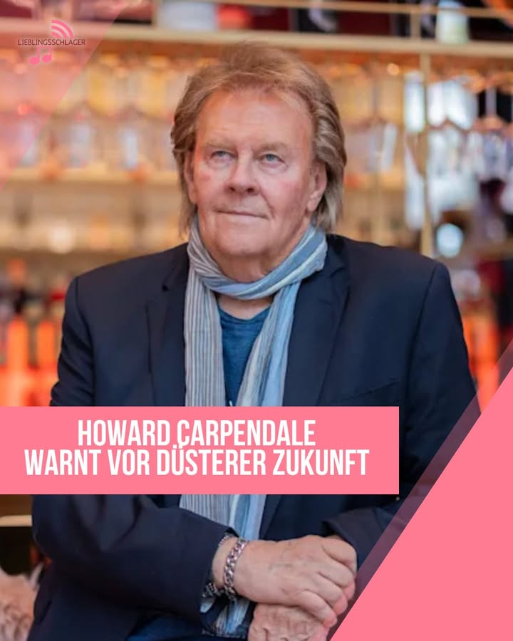 Howard Carpendale warnt vor düsterer Zukunft – „Die goldenen Zeiten des Schlagers könnten vorbei sein“ Mit bald 80 Jahren blickt