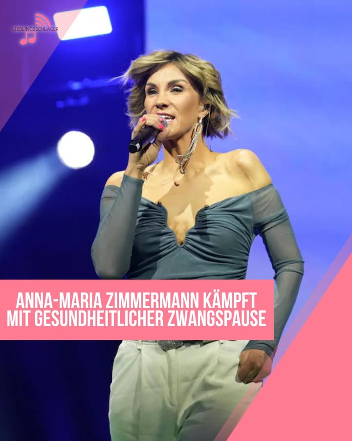 Anna-Maria Zimmermann kämpft mit gesundheitlicher Zwangspause: „Ich spüre einen innerlichen Druck in mir“ Die Sängerin muss sich ungeplant zurückziehen: Eine