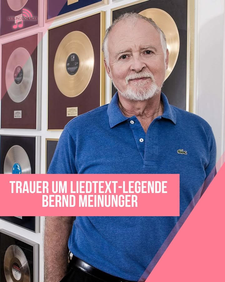 Trauer um Liedtext-Legende Bernd Meinunger: Erfolgs-Texter mit 5500 Liedern ist tot Die Musikwelt trauert: Schlager- und ESC-Ikone Bernd Meinunger ist