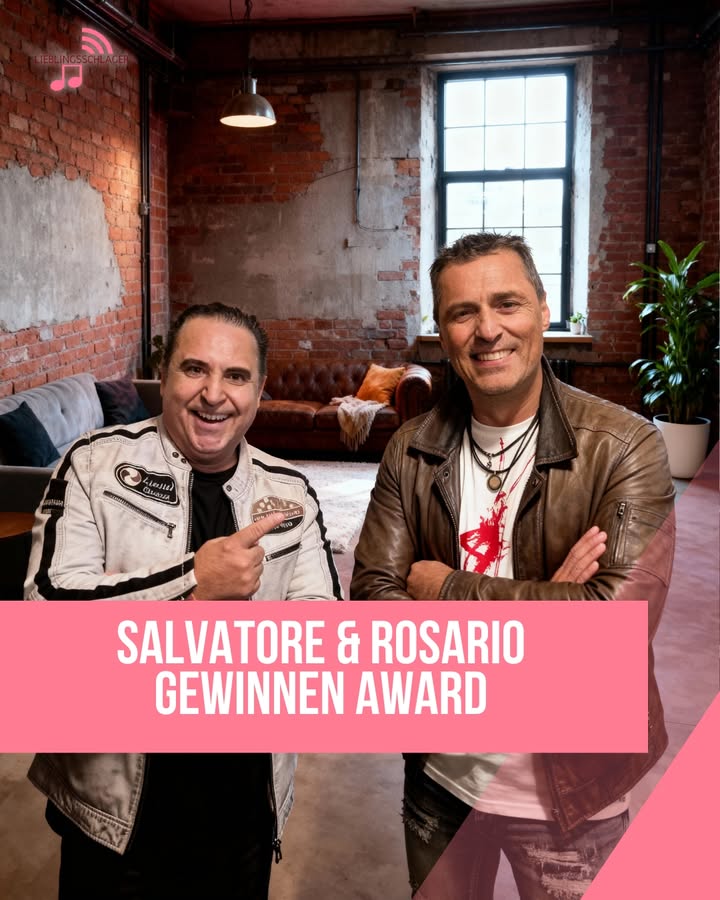 Salvatore & Rosario – voller Freude über ihren Top of the Mountain Award 🏆 Manchmal passieren Dinge, die man gar