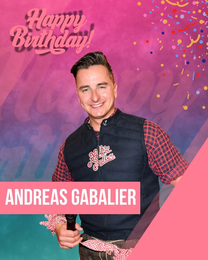 Wir von Lieblingsschlager wünschen Andreas Gabalier alles Gute zum Geburtstag. Er wird heute 41 Jahre alt. Gratuliert Ihm gerne hier.🎉