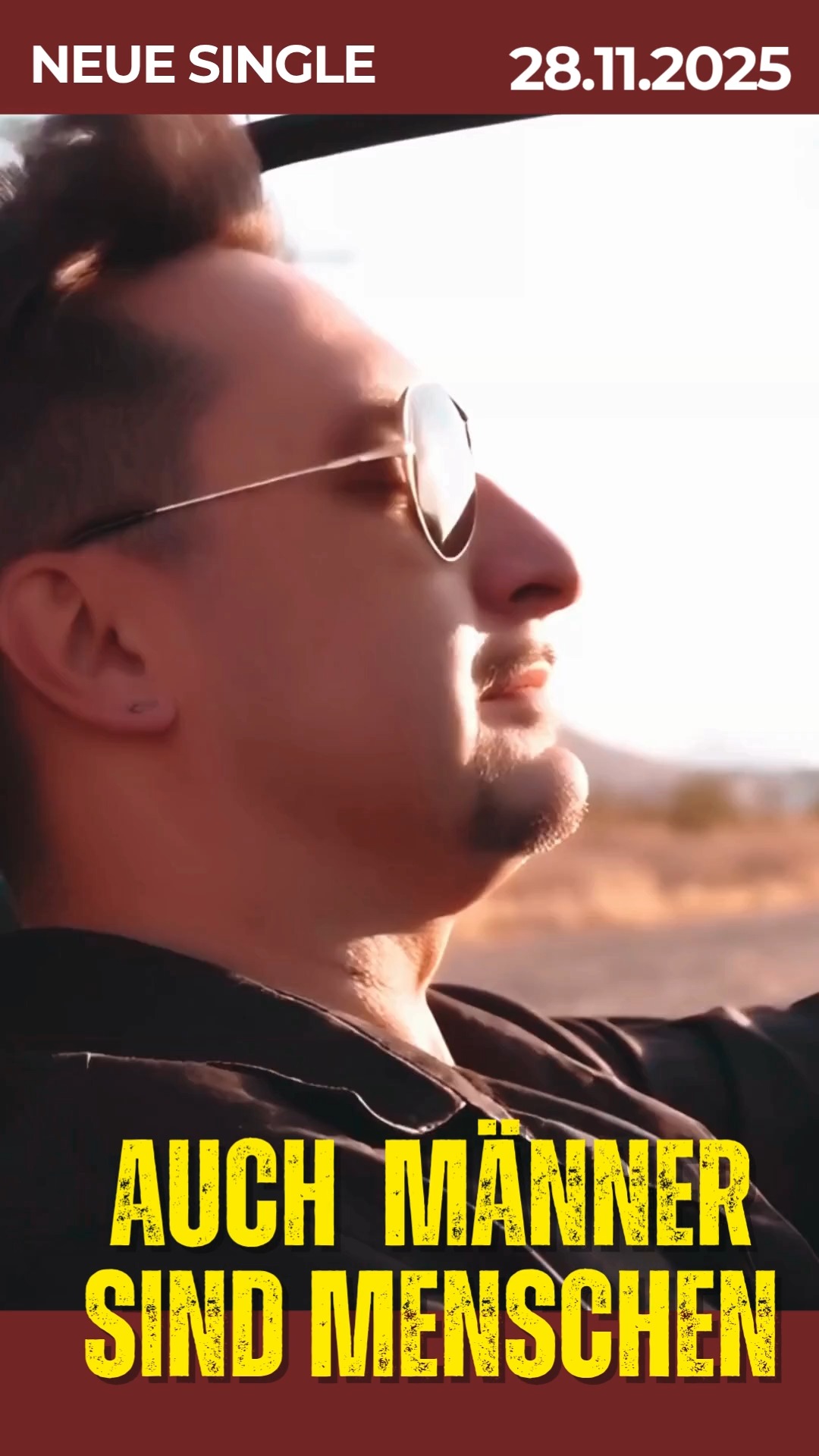 Ein Song mit Haltung. „Männer sind Menschen“ zeigt echte Emotionen, klare Worte und ehrliche Storys. Perfekt für alle, die Musik