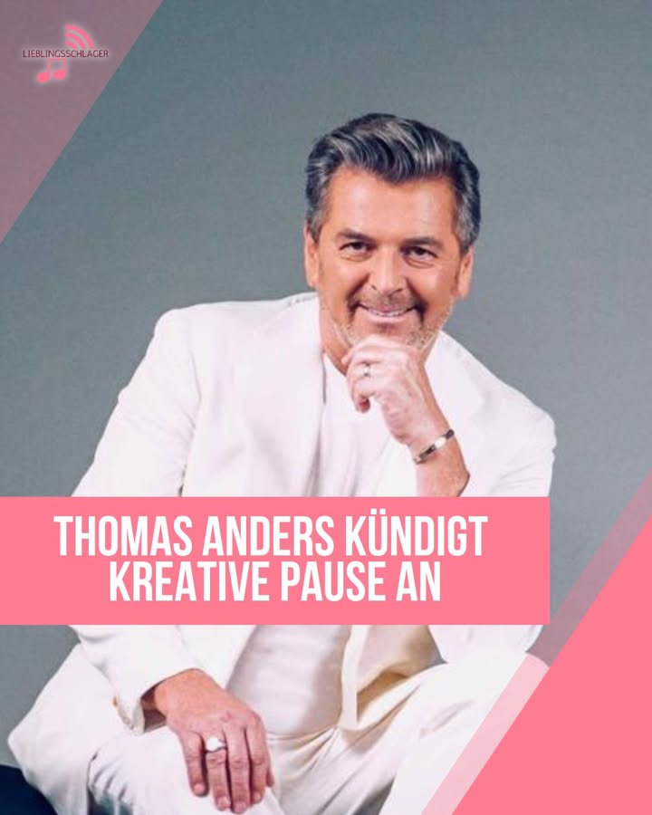 Thomas Anders kündigt kreative Pause an: „Ich brauche mal etwas Ruhe“ – nach sieben Alben in einem Jahr!