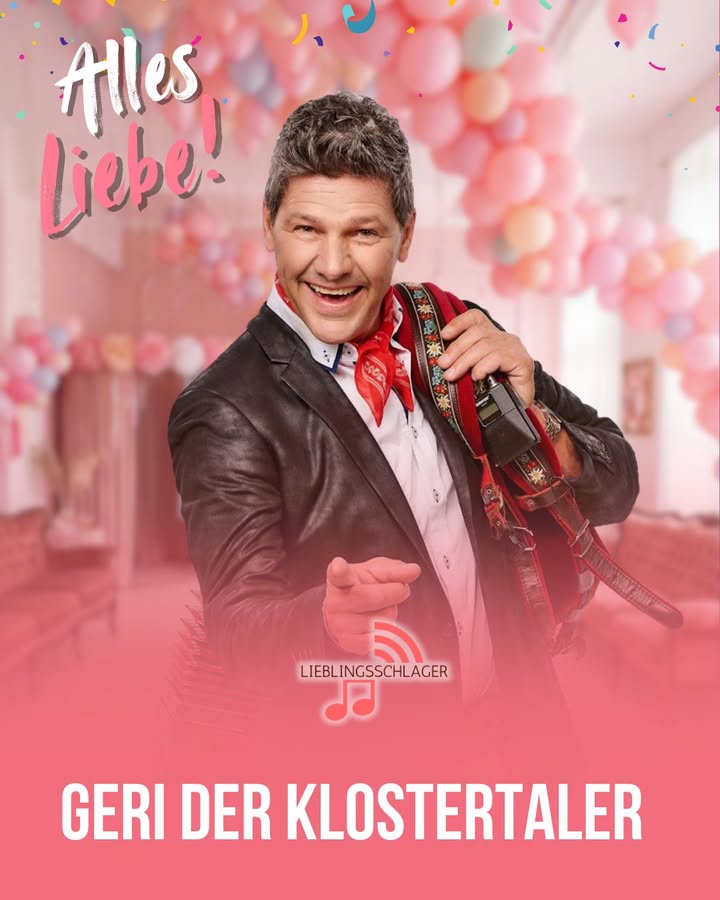 Wir von Lieblingsschlager wünschen Geri den Klostertaler alles Gute zum Geburtstag. Er wird heute 66 Jahre alt. Gratuliert Ihm gerne