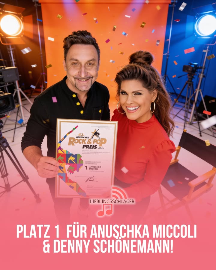 🏆 RIESENJUBEL: Gold für Anuschka Miccoli & Denny Schönemann! 🥇 Was für ein Triumph beim 43. Deutschen Rock & Pop