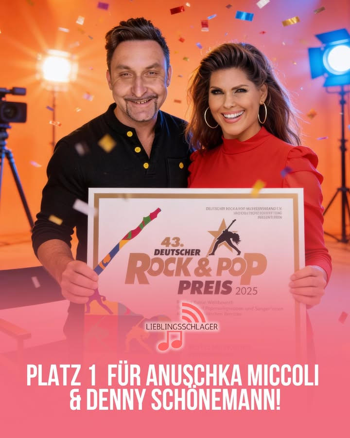 🏆 RIESENJUBEL: Gold für Anuschka Miccoli & Denny Schönemann! 🥇 Was für ein Triumph beim 43. Deutschen Rock & Pop