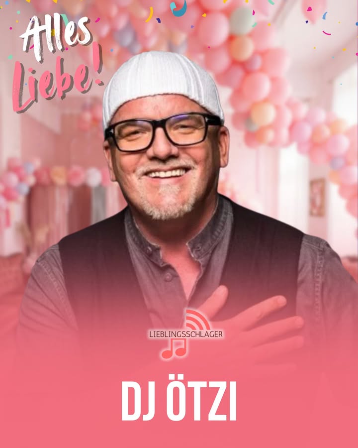 Wir von Lieblingsschlager wünschen Dj Ötzi alles Gute