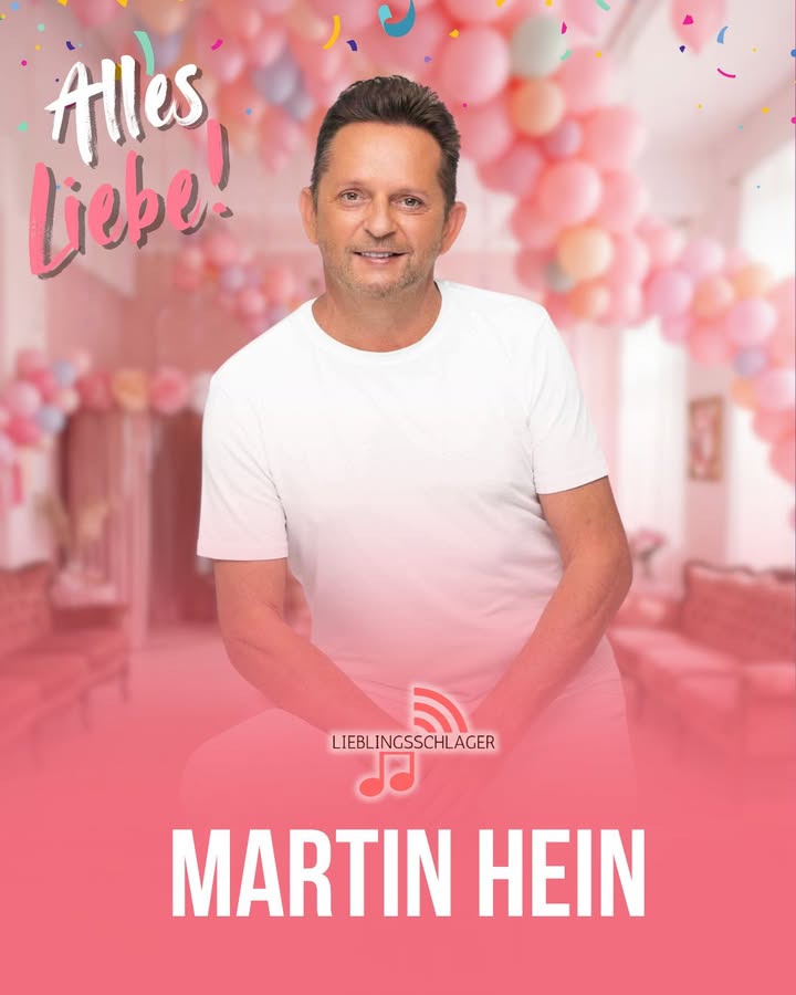 Wir von Lieblingsschlager wünschen Martin Hein alles Gute