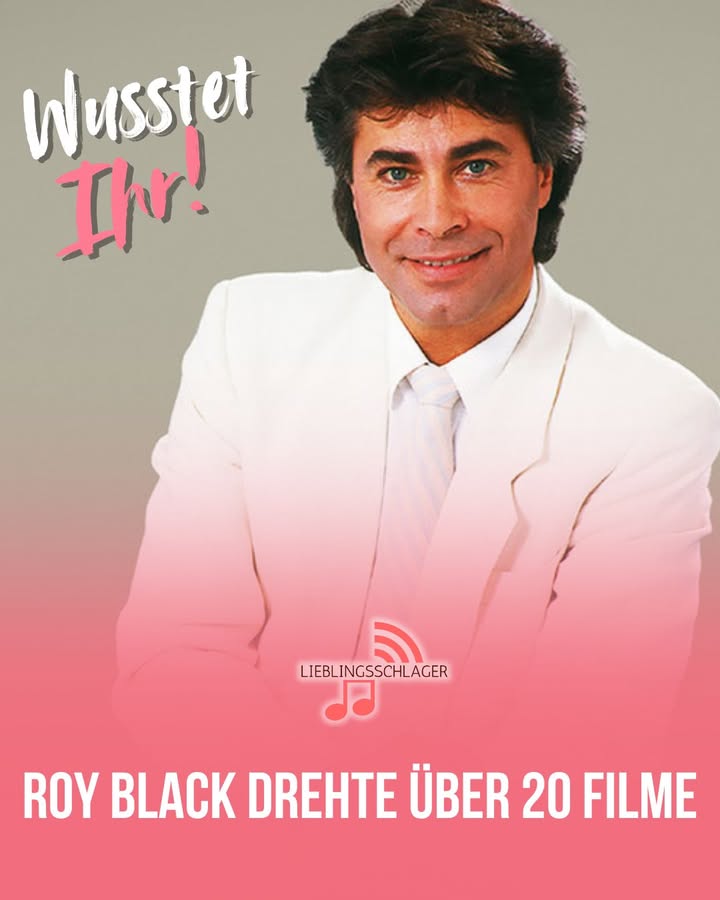 Roy Black drehte über 20 Filme – doch