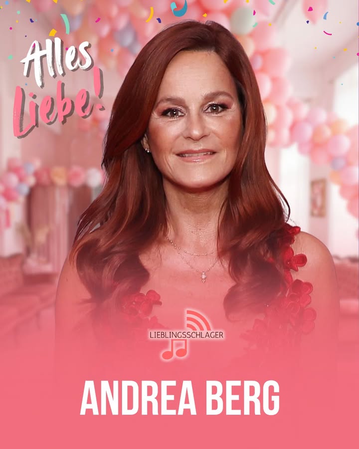 Wir von Lieblingsschlager wünschen Andrea Berg alles Gute