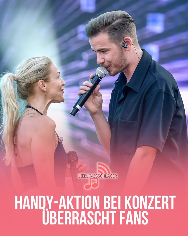 Michelle & Eric Philippi: Handy-Aktion bei Konzert überrascht