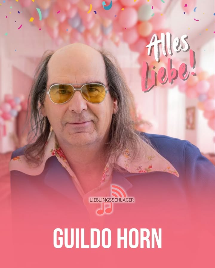 Wir von Lieblingsschlager wünschen Guildo Horn alles Gute