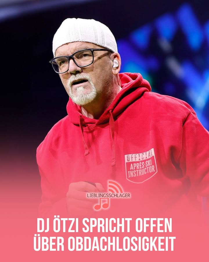 DJ ÖTZI SPRICHT OFFEN ÜBER OBDACHLOSIGKEIT