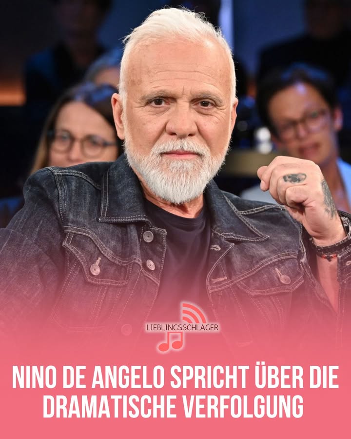 NINO DE ANGELO SPRICHT ÜBER DIE DRAMATISCHE VERFOLGUNG
