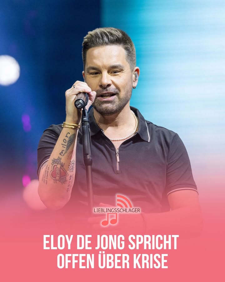ELOY DE JONG SPRICHT OFFEN ÜBER KRISE