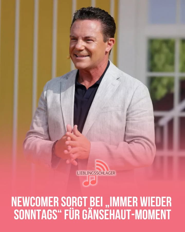 NEWCOMER SORGT BEI IMMER WIEDER SONNTAGS“ FÜR GÄNSEHAUT-MOMENT