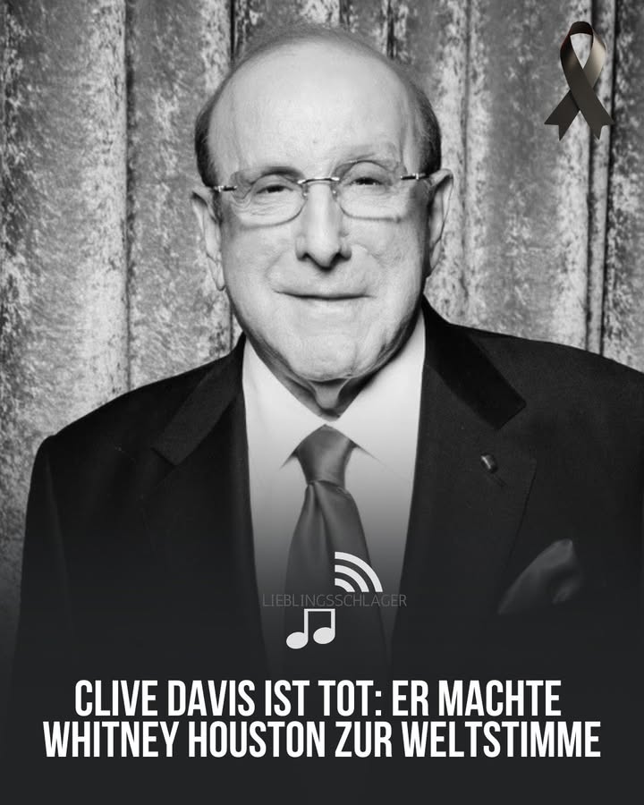 CLIVE DAVIS IST TOT: ER MACHTE WHITNEY HOUSTON ZUR WELTSTIMME