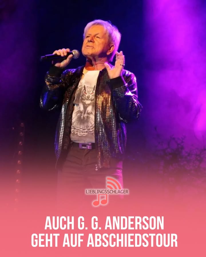 AUCH G. G. ANDERSON GEHT AUF ABSCHIEDSTOUR