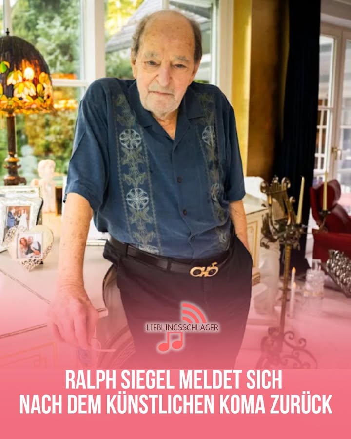 RALPH SIEGEL MELDET SICH NACH DEM KÜNSTLICHEN KOMA ZURÜCK
