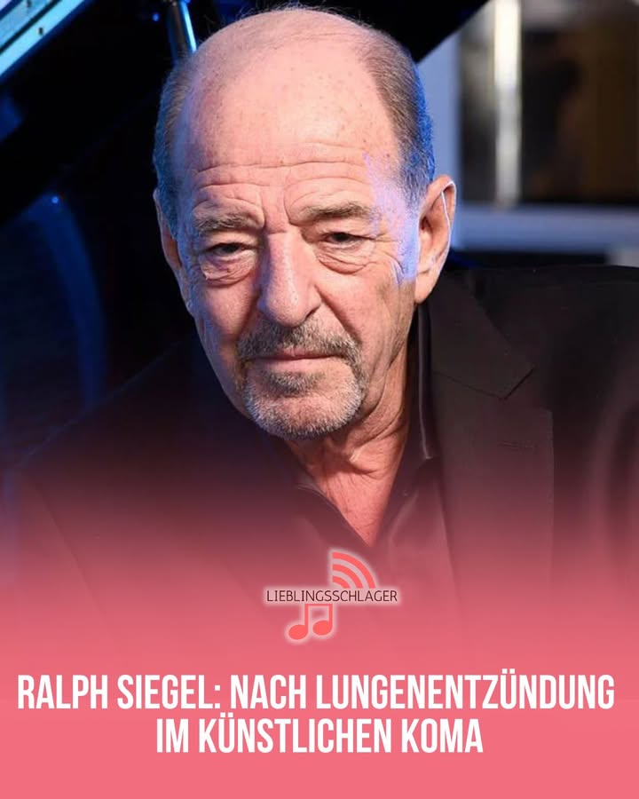 RALPH SIEGEL: NACH LUNGENENTZÜNDUNG IM KÜNSTLICHEN KOMA