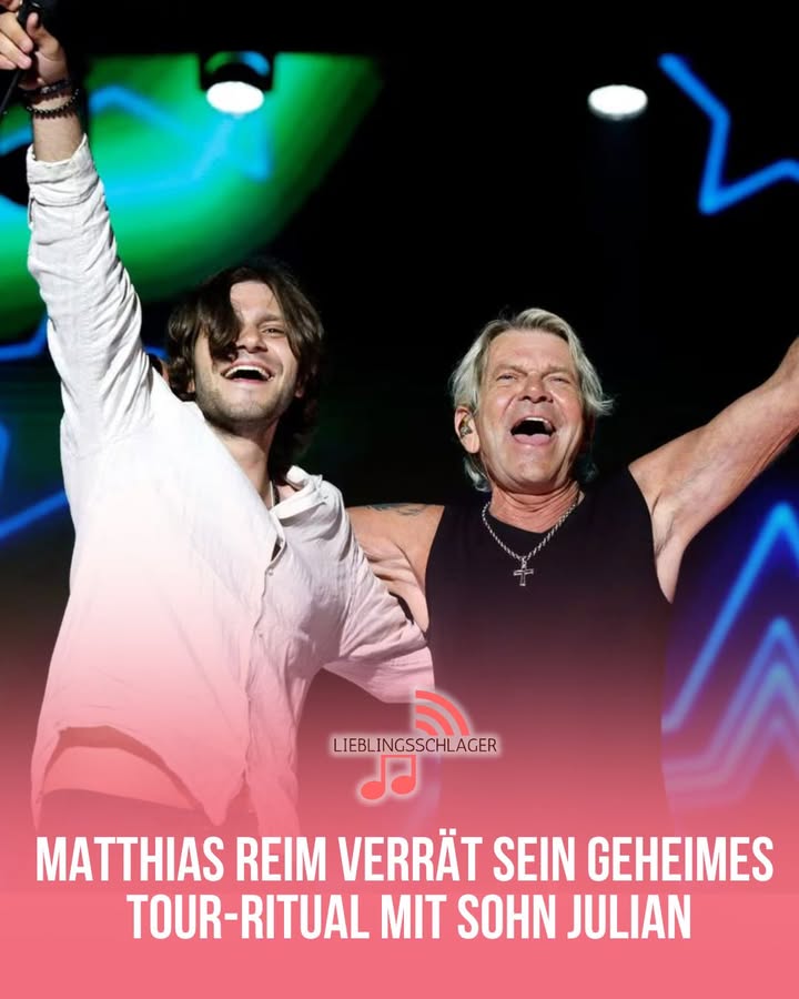 MATTHIAS REIM VERRÄT SEIN GEHEIMES TOUR-RITUAL MIT SOHN JULIAN