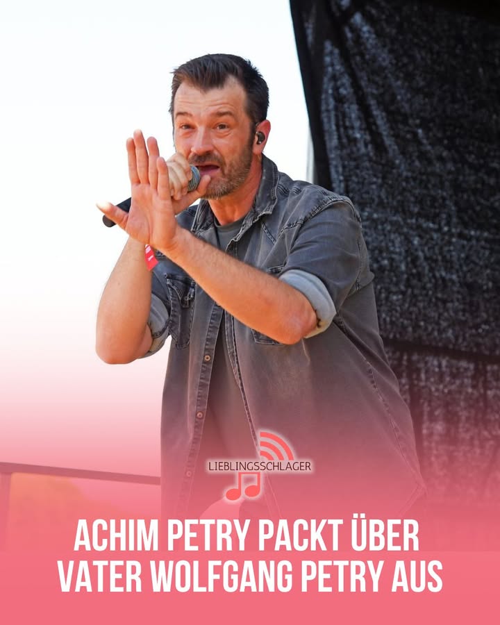 ACHIM PETRY PACKT ÜBER VATER WOLFGANG PETRY AUS