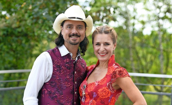 Stefanie Hertel und Lanny Lanner