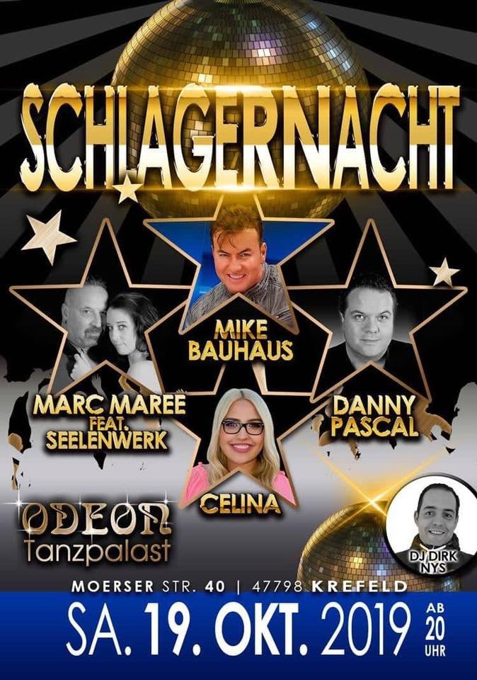 In Nordrhein-Westfalen, dort wo die Schlagerbegeisterung so groß ist. Finden im Odeon Tanzpalast in Krefeld monatlich Veranstaltungen mit un…