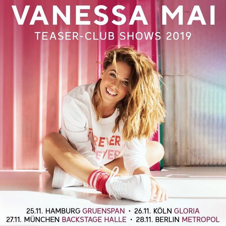 „Für immer“ ist etwas was wir uns in Beziehungen immer wünschen. So wird das neue Album von Vanessa Mai heißen. Die Begeisterung auf dieses…