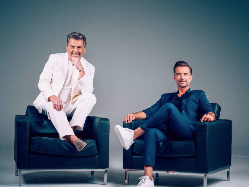 Eine tolle und erfolgreiche Woche wünschen euch Florian Silbereisen und Thomas Anders.😃