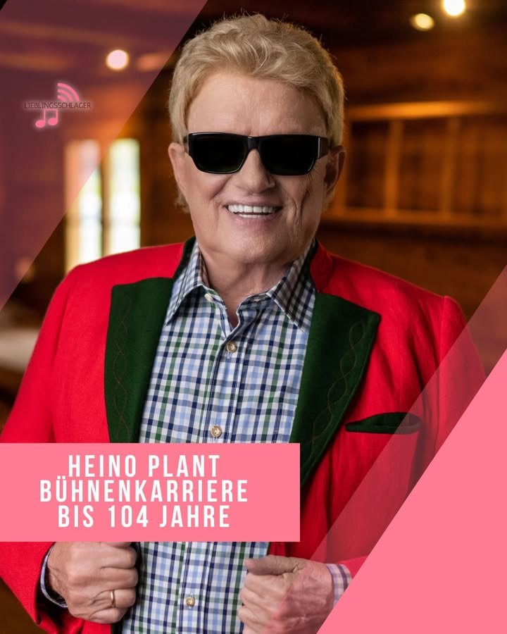Heino plant Bühnenkarriere bis 104