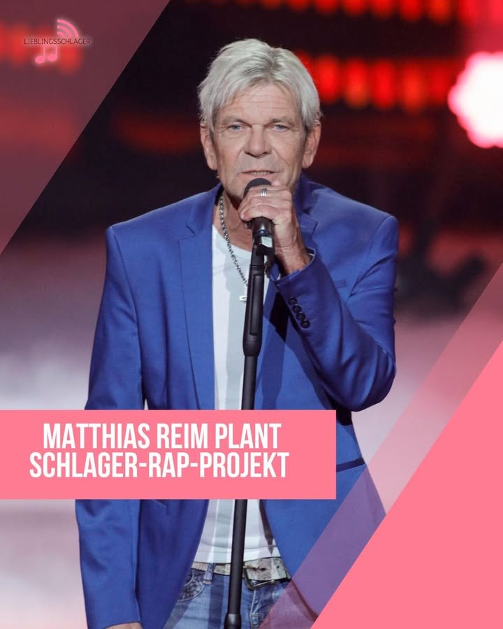 Matthias Reim plant Schlager-Rap-Projekt – Zusammenarbeit mit Apache 207 im Gespräch