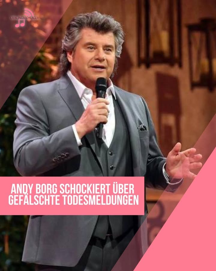 Andy Borg schockiert über gefälschte Todesmeldungen – „Wenn meine Mutter so etwas liest, ist das Wahnsinn“