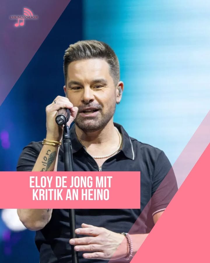 Eloy de Jong mit Kritik an Heino und Schlagerkollegen