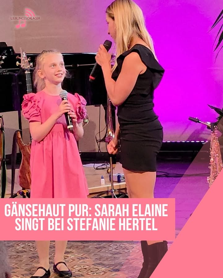 40 Jahre Stefanie Hertel – Gänsehautmoment mit Sarah auf der Bühne