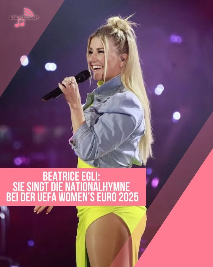 Beatrice Egli verkündet stolz