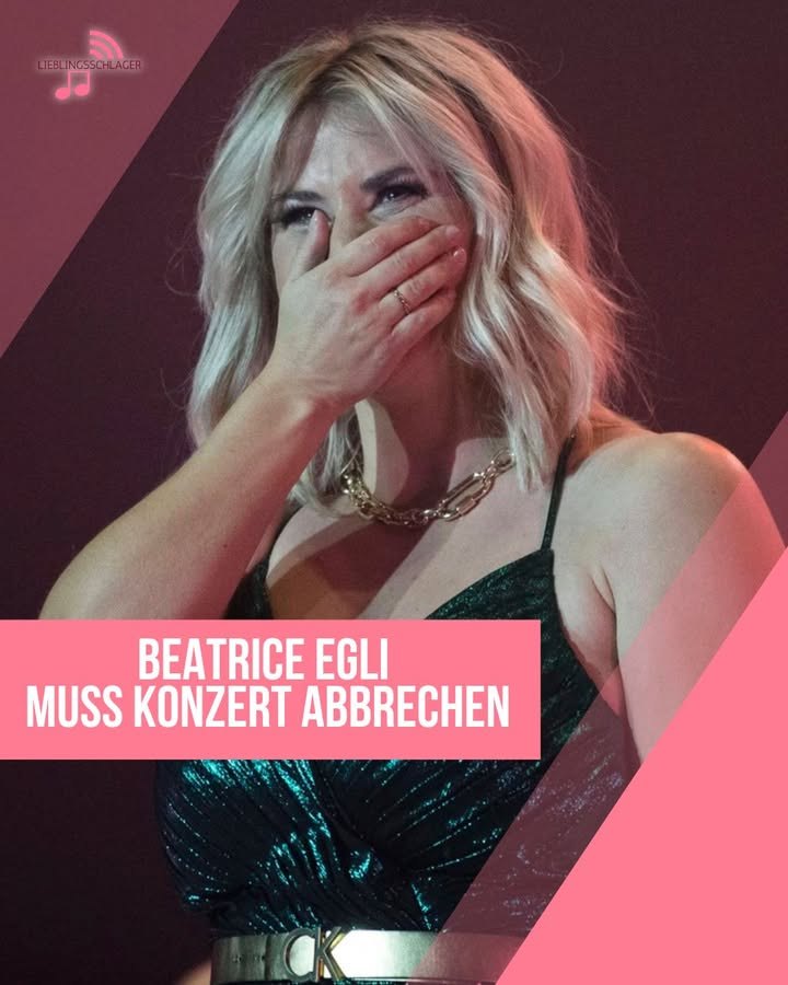 Beatrice Egli muss Konzert abbrechen – Tränenreicher Moment beim St. Peter At Sunset Festival