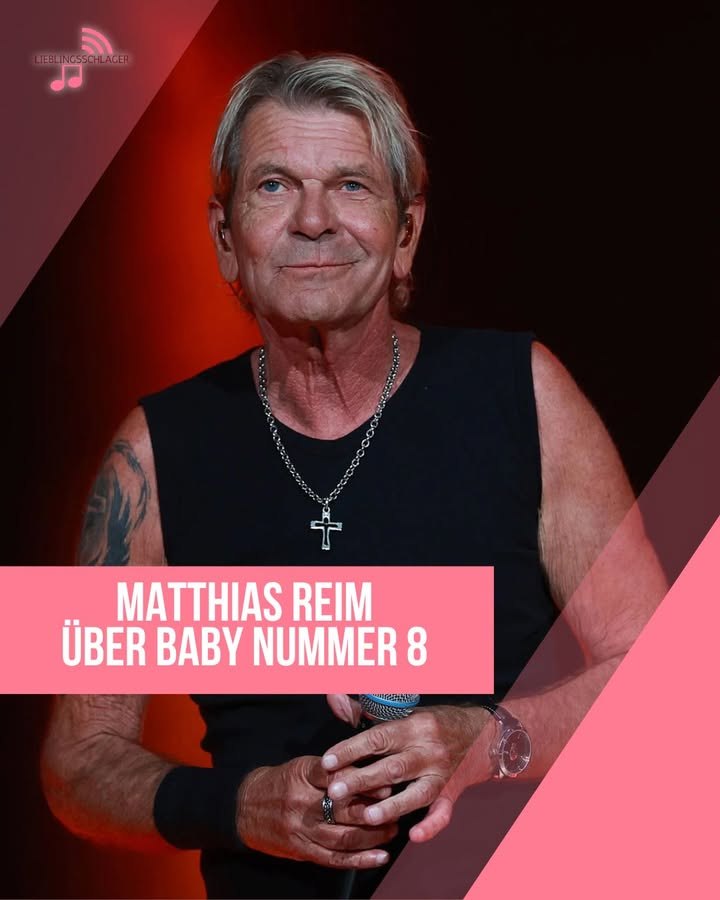 Matthias Reim über Baby Nummer 8