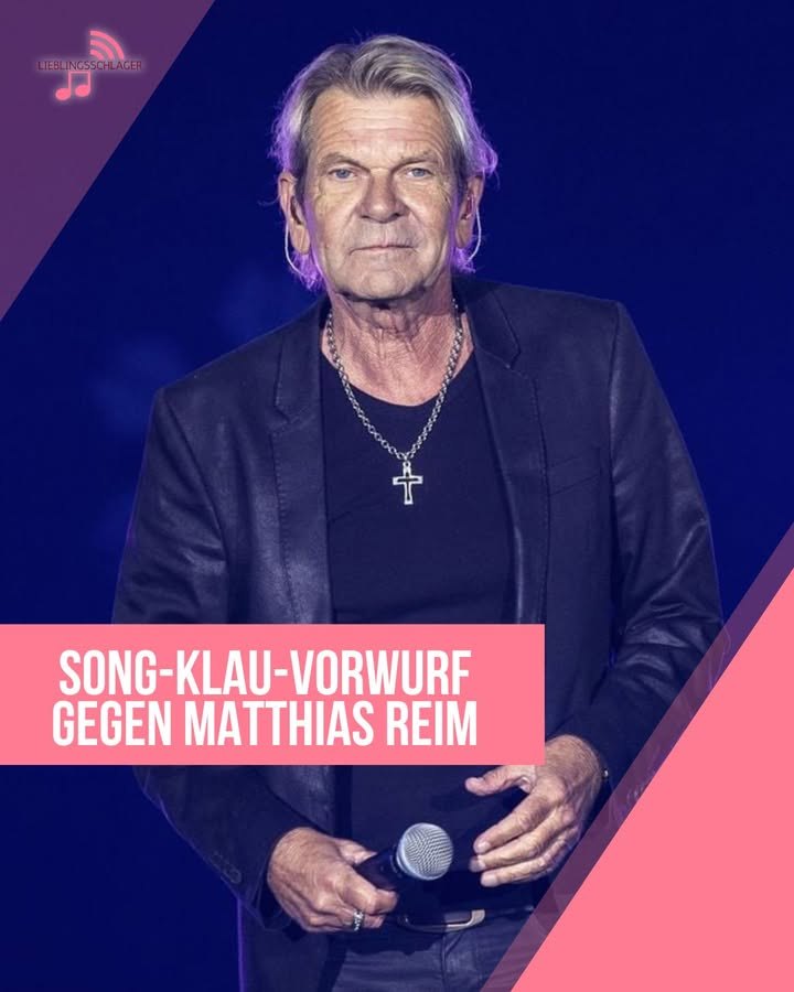 Song-Klau-Vorwurf gegen Matthias Reim