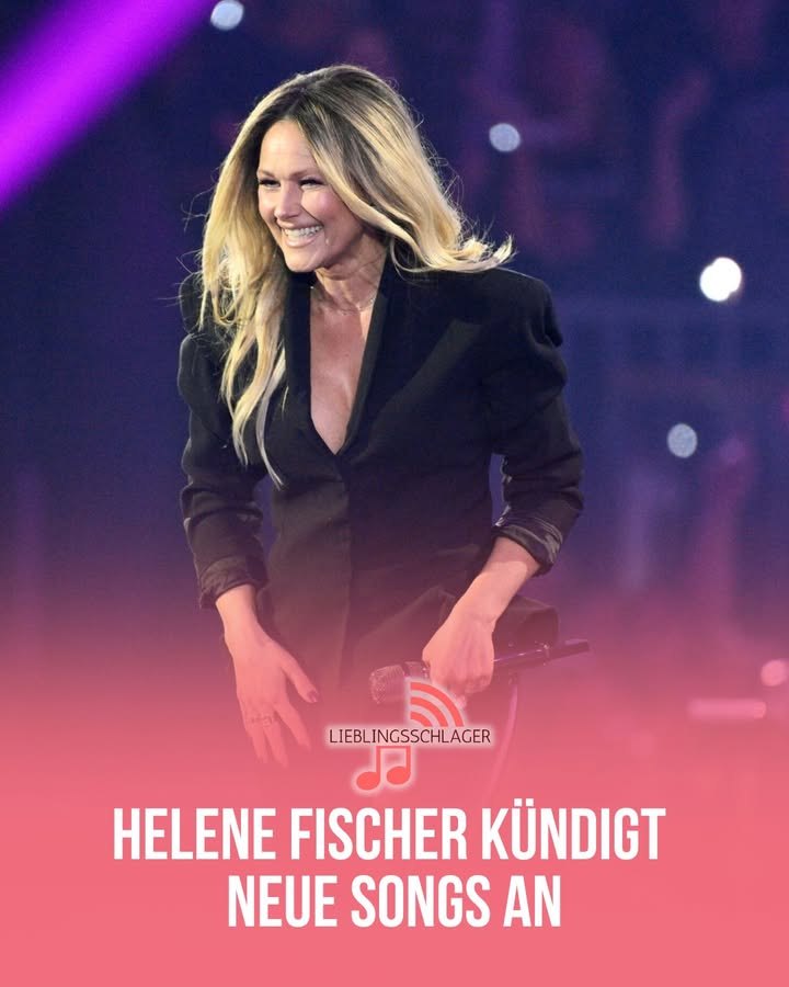 Helene Fischer kündigt neue Songs für Stadiontour 2026 an