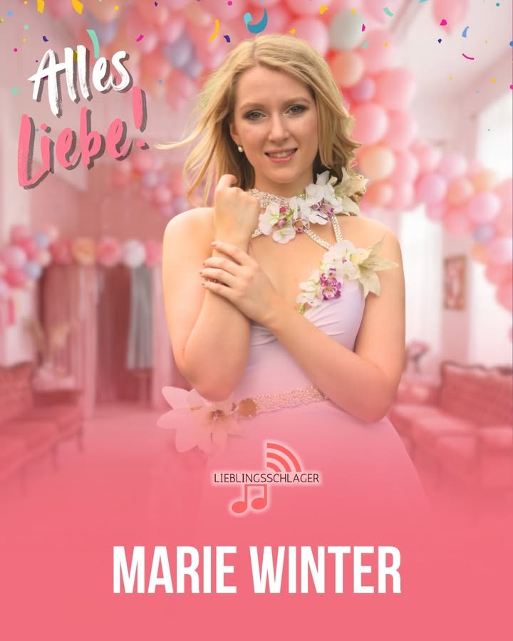 Auch zum Geburtstag gratulieren wir heute Marie Winter. Alles liebe! Sie gewann den Lieblingsschlager Award 2023! Gratuliert ihr gerne hier!…