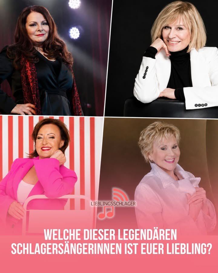 Welche dieser legendären Schlagersängerinnen ist euer Liebling?