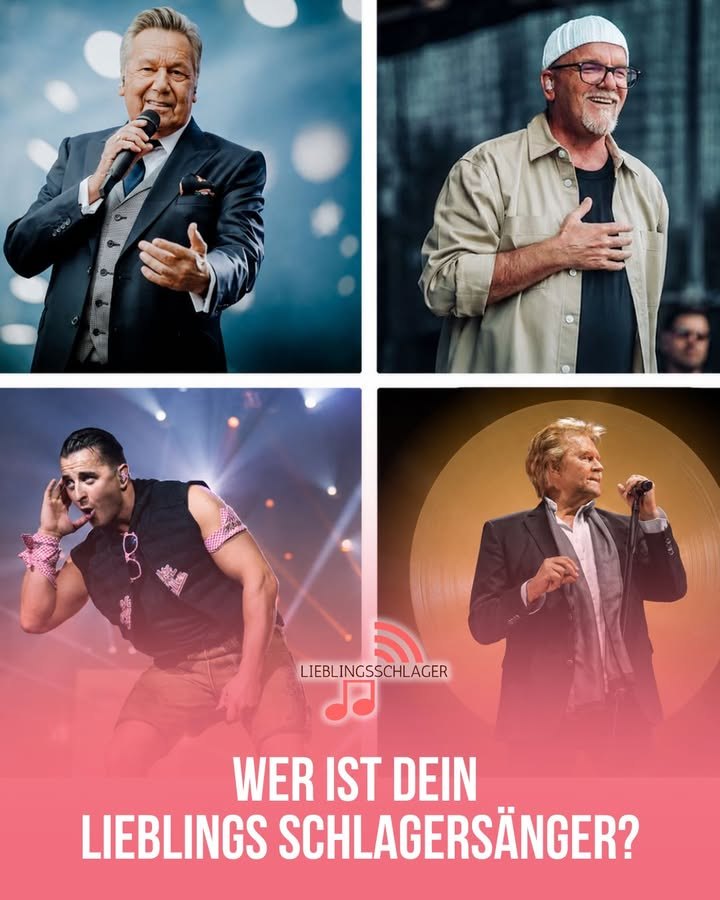 Wer ist dein Lieblings-Schlagersänger?
